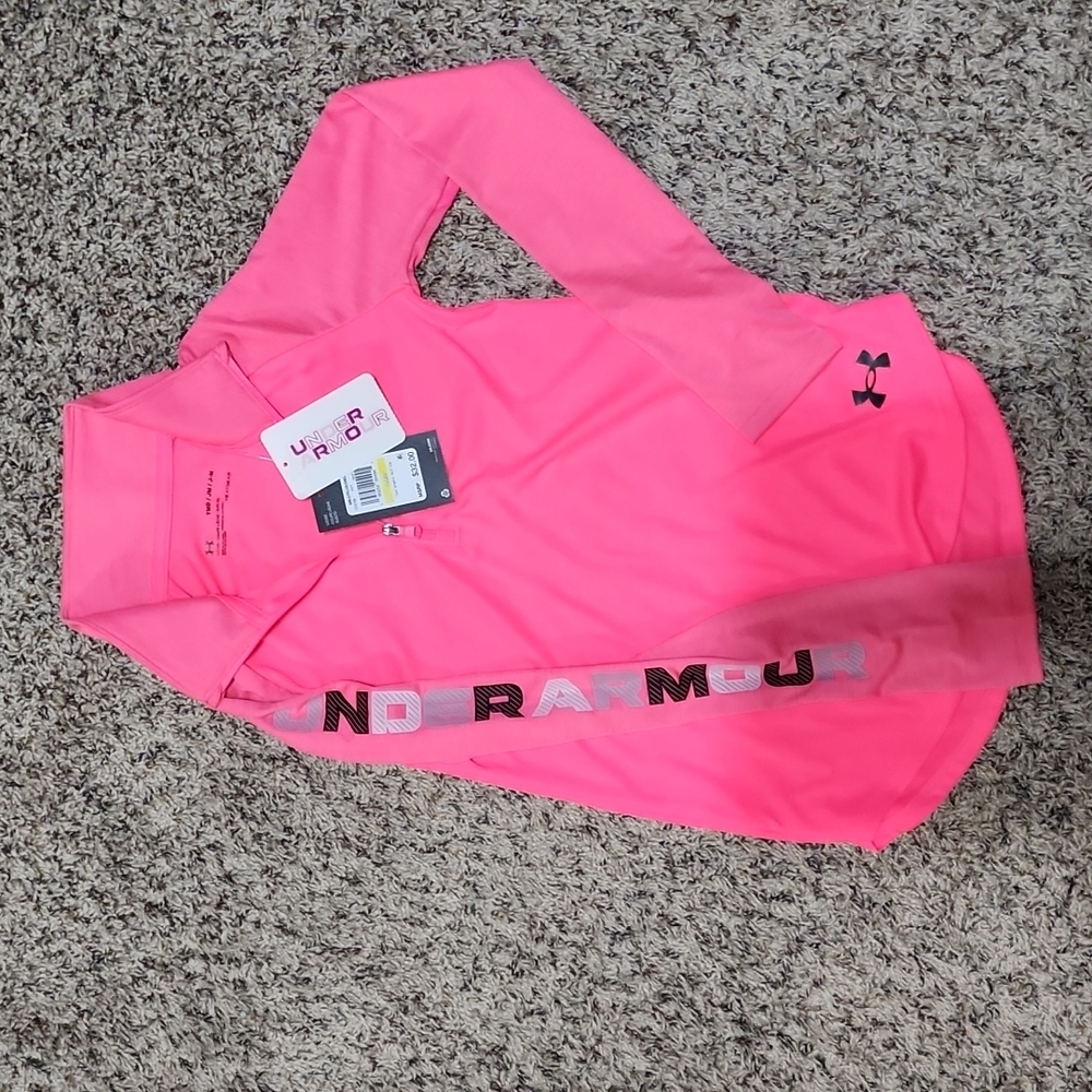 Under Armour youth size medium heat gear quarter zip